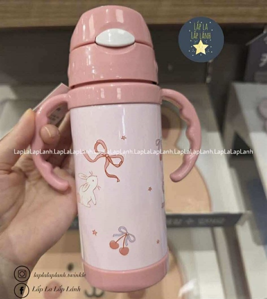 ModernHouse Bình giữ nhiệt Thỏ nơ đỏ 350mL