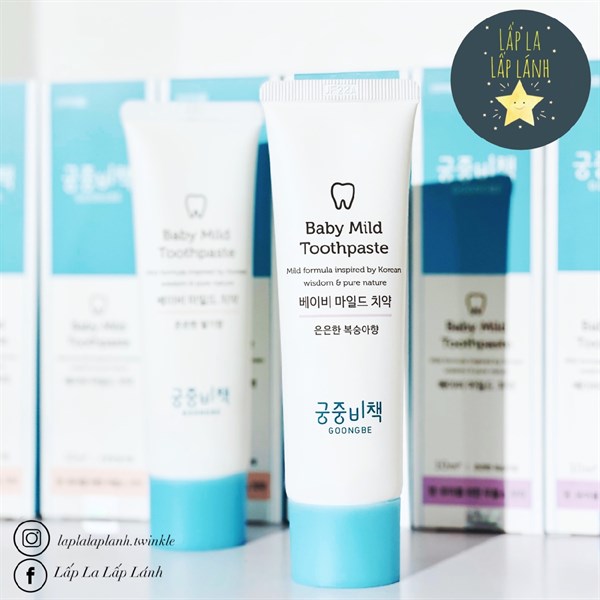 Goongbe Kem đánh răng vị Đào