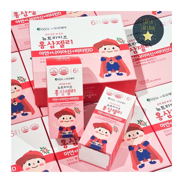 Yuyu Thạch hồng sâm Hộp 20 gói date 27/08/2026