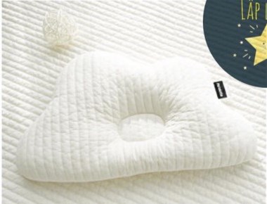 Malolotte Gối chống bẹp đầu Cloud vân sọc Trắng ngà