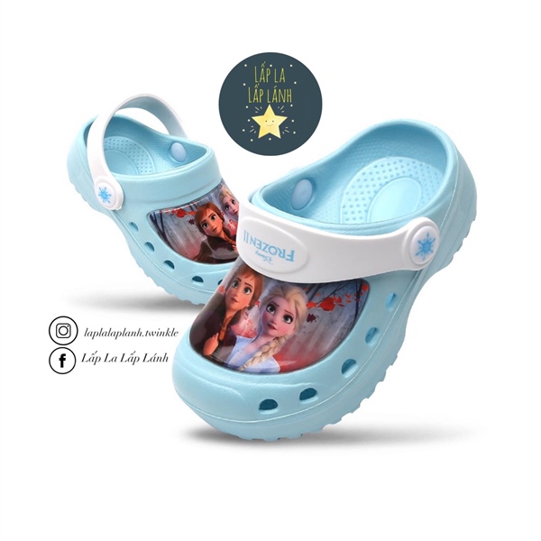 PANCOAT Giày nhựa Elsa có quai Xanh dương