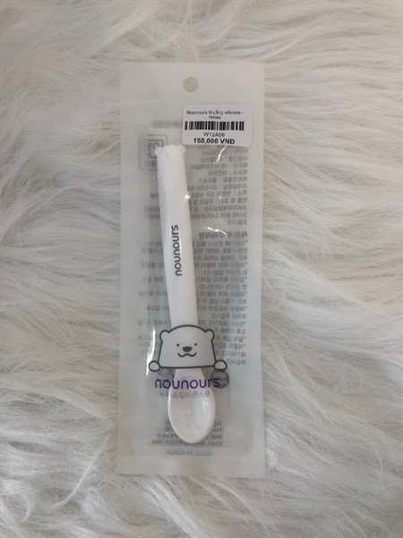 Nounours Muỗng silicone White