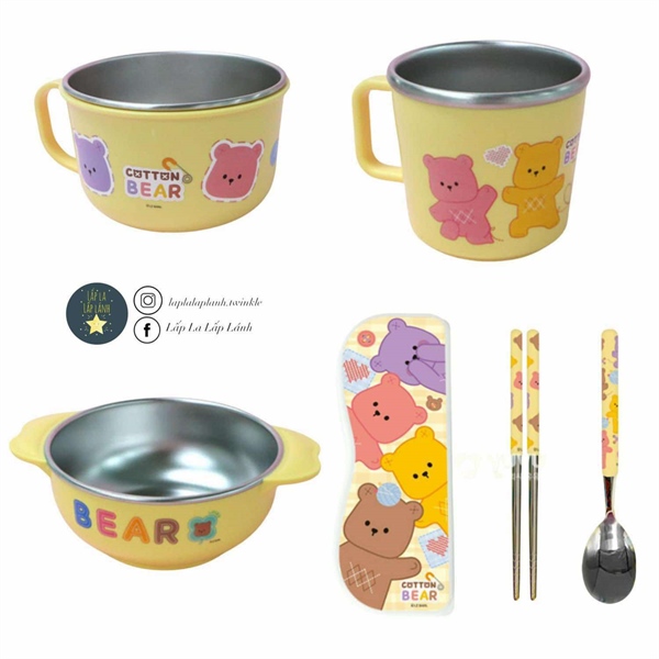 Dongyang Tô inox cotton bear