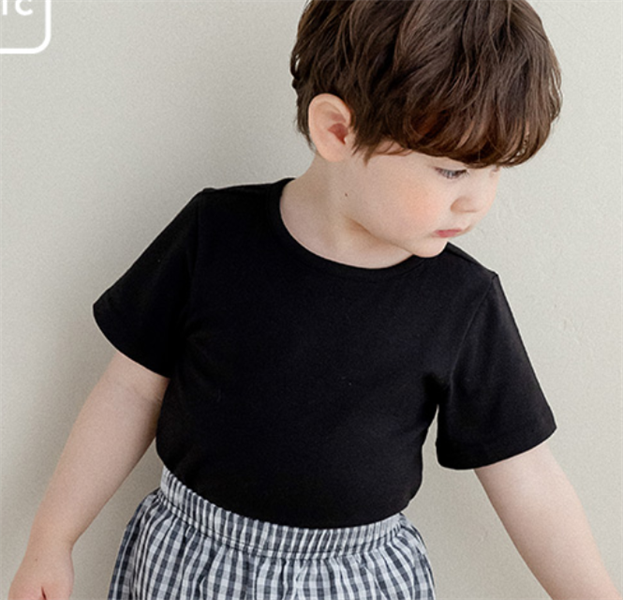 Happyprince Áo tencel màu Đen size 4-5y