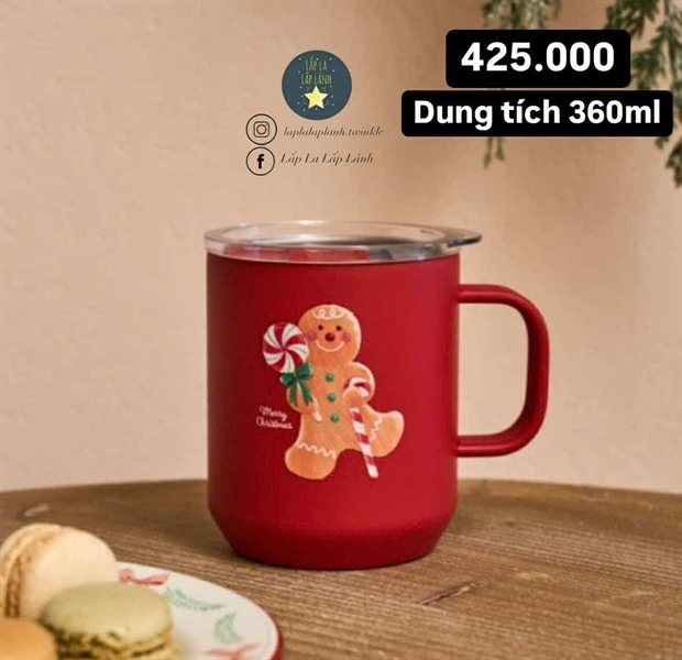 Modernhouse Ly Xmas đỏ 360ml