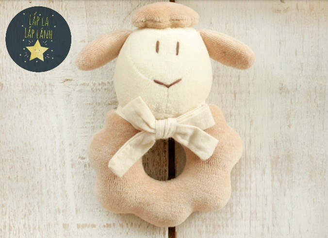 BlessNature Thú bông organic Cừu 18cm