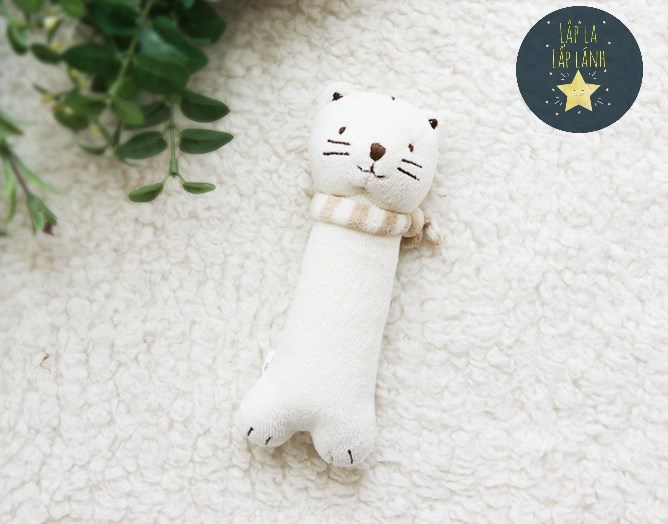 BlessNature Thú bông organic Mèo 18cm