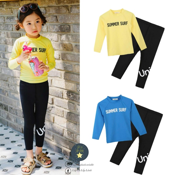 Rorochat Set đồ bơi Swimsurf Vàng