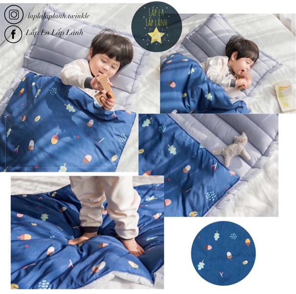 Juho Set Ngủ Blue Chestnut Gray