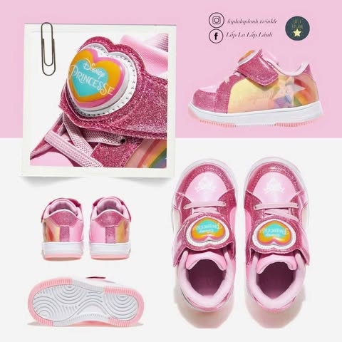 ABC Sneaker K7047 Princess đèn