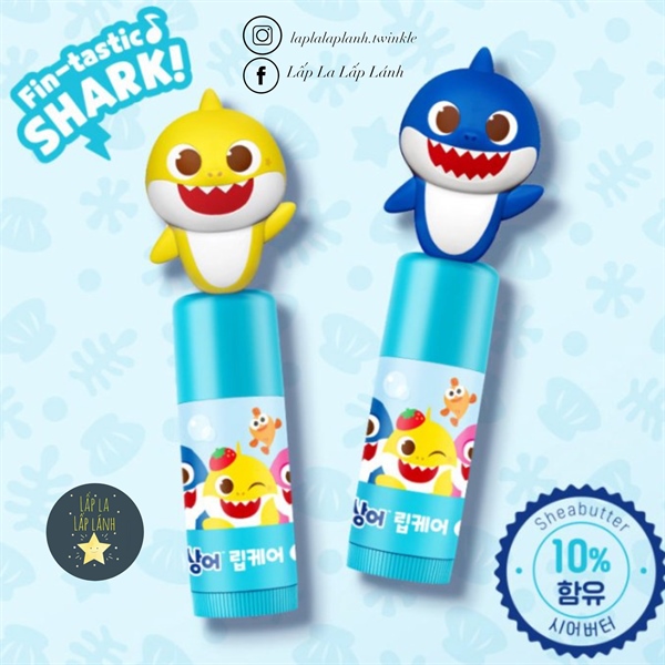 Pinkfong Son dưỡng BabyShark Xanh