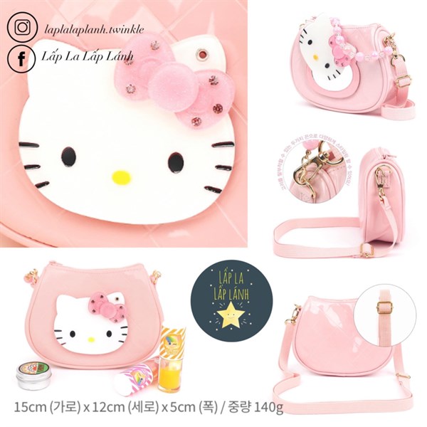 Winghouse Túi đeo chéo HK0023 mẫu Hello Kitty