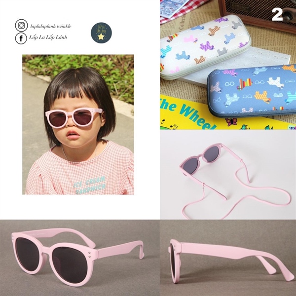 Ankyong Kính mát mẫu 2 Hồng