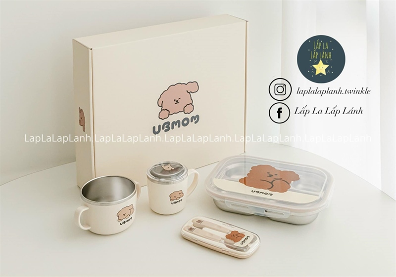 Ubmom Set muỗng nĩa