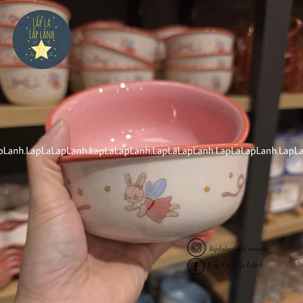 ModernHouse Chén sứ size TO 13.5cm Thỏ cam