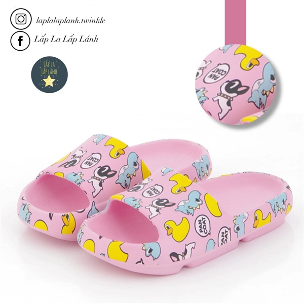 Pancoat Dép Eva Pancoat Hồng Paint size 190