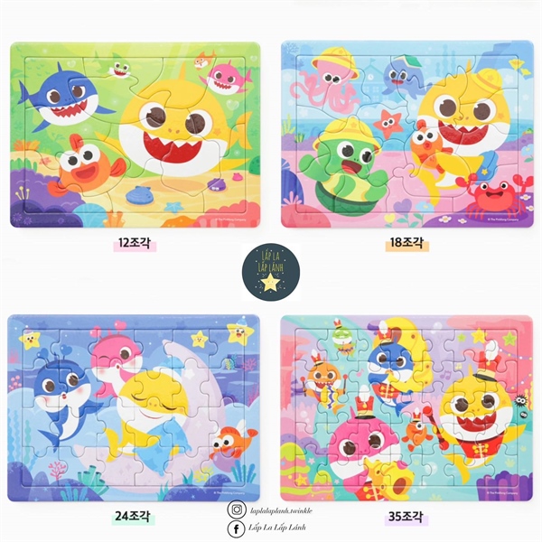 Pinkfong Bộ puzzle Baby shark