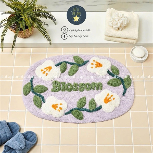 Modernhouse Thảm chân hoa Blossom