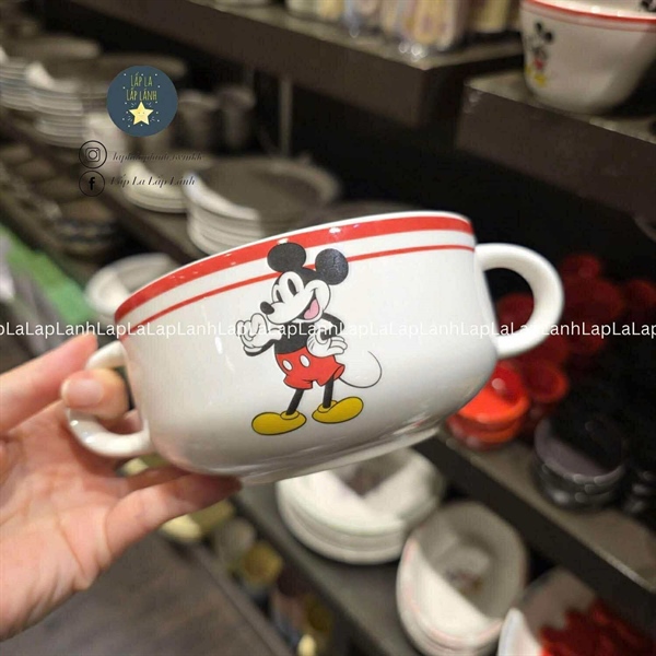 Modernhouse Chén sứ 2 quai Mickey