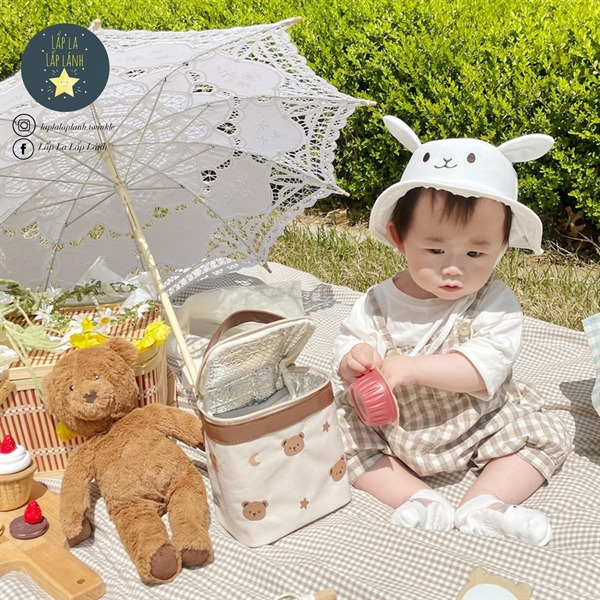 HelloMinimine Nón Chống Giọt Bắn Cừu Trắng size M