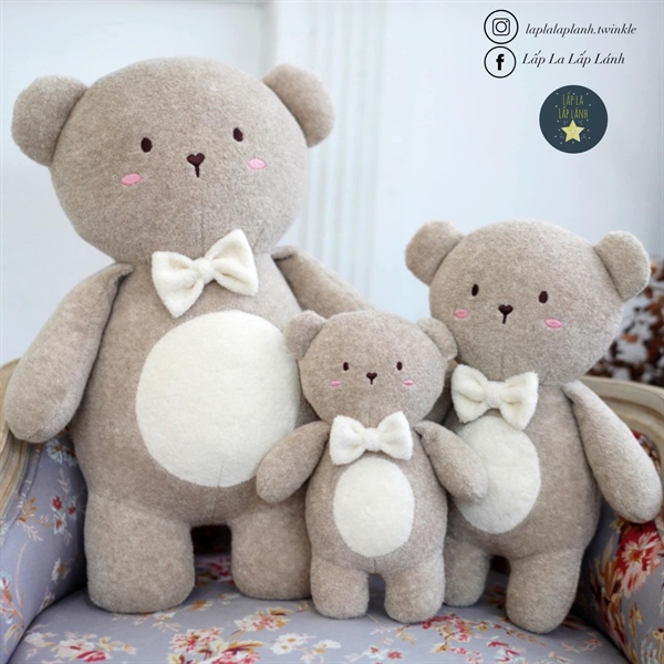 Mabelleange Gấu bông Nâu 32cm