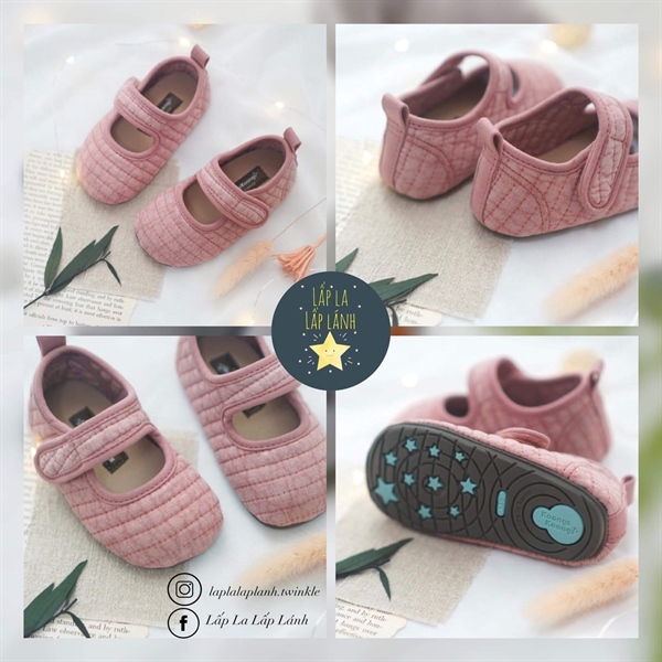 Koongs Giày hồng đế ngôi sao xanh size 130