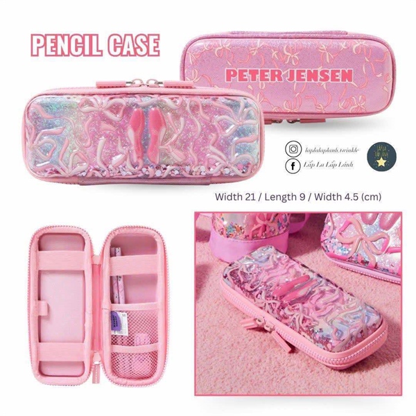 Peterjensen Hộp bút PUX62YF94M_IV Hồng