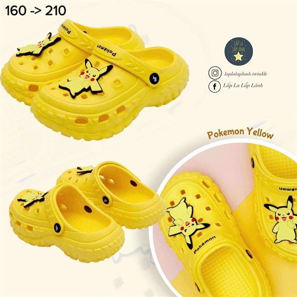 Shoelamode Sục Pokemon Star Bomb size 200