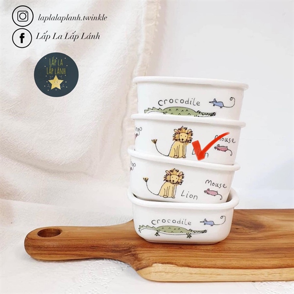 Zenhankook Hũ Gốm Animals 180ml