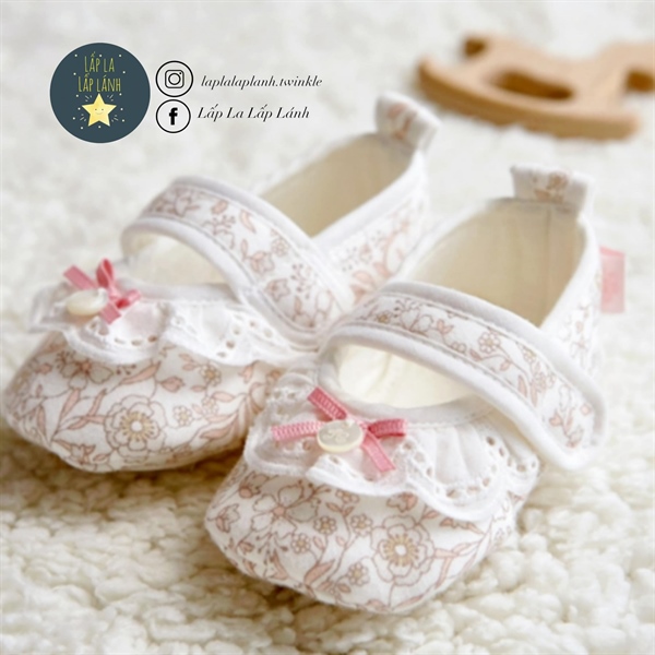 Tartine Giày vải Flower size 115