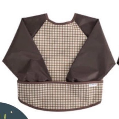 Easyfabric Áo yếm chống thấm Caro Nâu size S