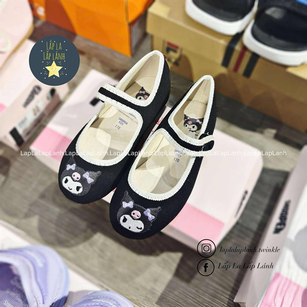 Shoopenkids Giày bệt HPKWFFA32S Kuromi S200