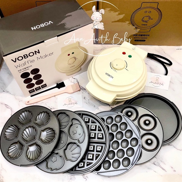 Vobon Máy làm bánh waffle