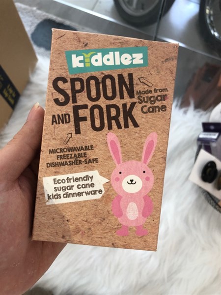 SpoonFork Set muỗng nĩa Pink