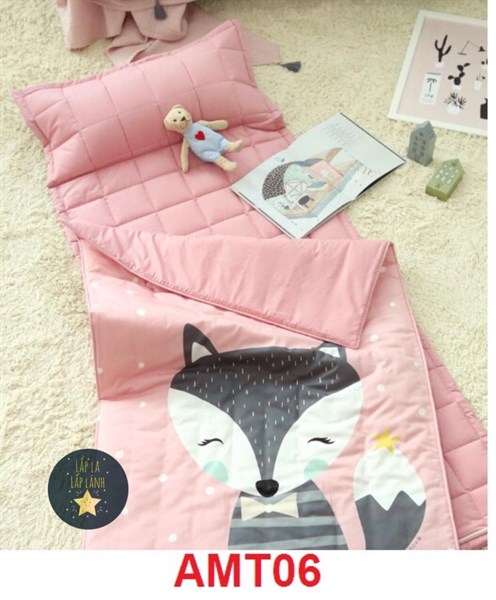 Amante Set Ngủ Cáo Hồng + Túi chống thấm