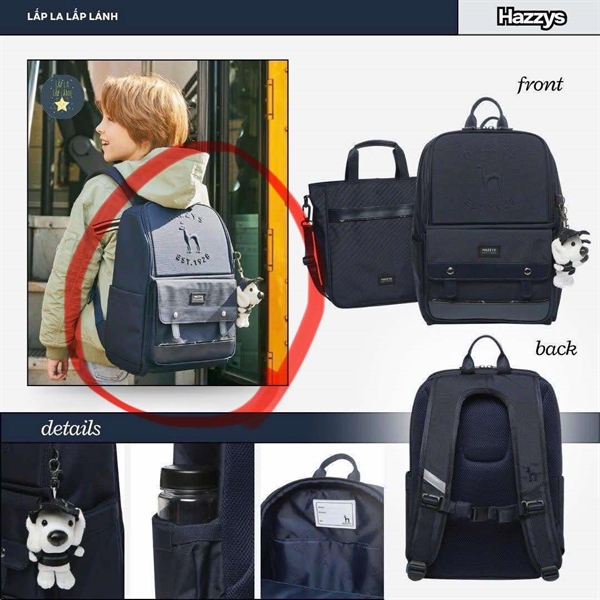 Hazzys Balo HSS60UP03M_DN