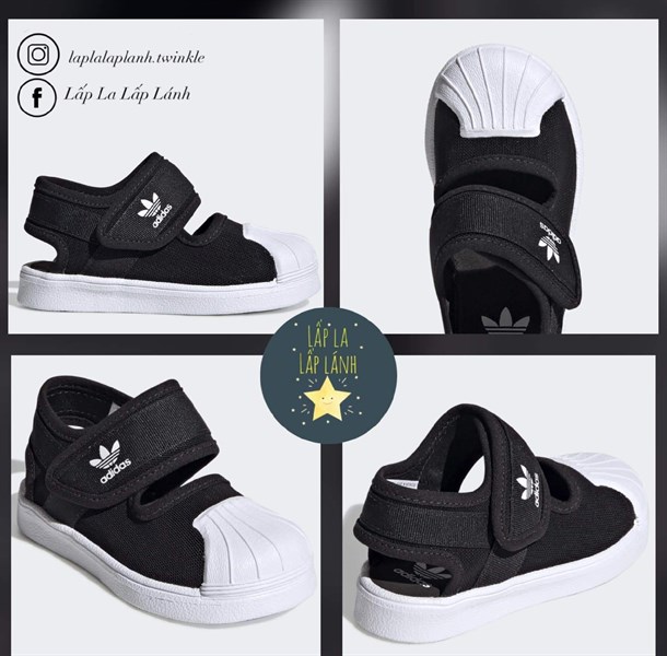 Adidas Sandal Đen size 160