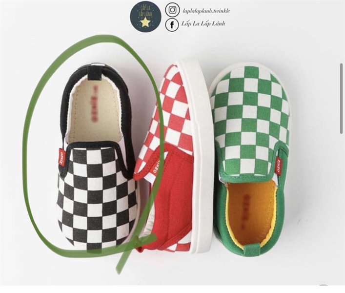 Ozkiz Slip on Caro Đen size 150