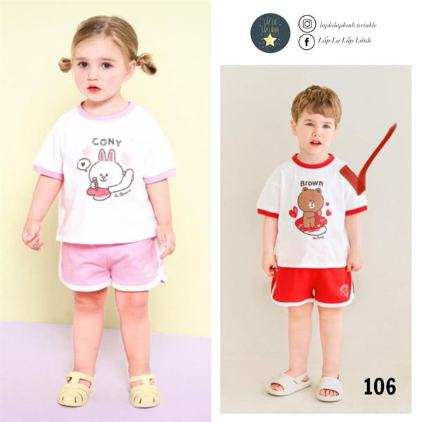 Mollimelli Đồ bộ gấu brown