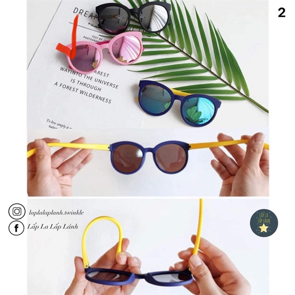 Spunkid Kính mát Hồng