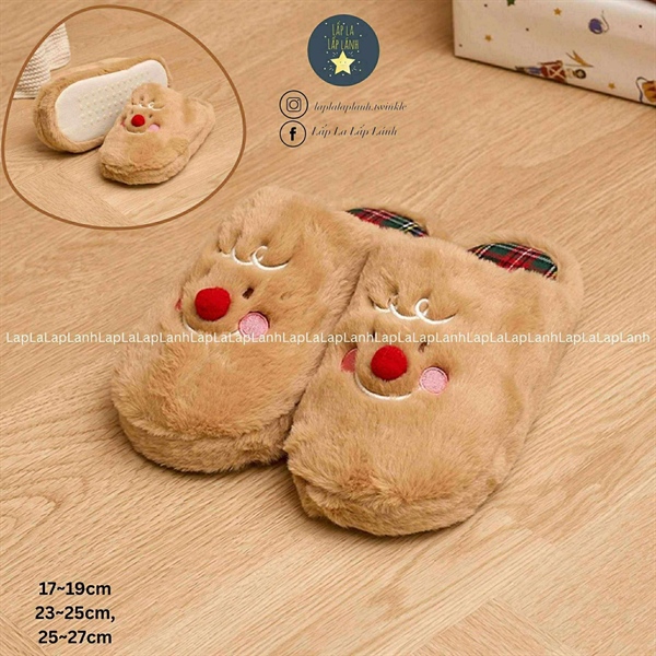 ModernHouse Dép lông Gingerman