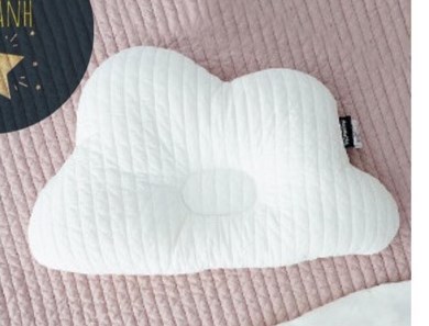 Malolotte Gối chống bẹp đầu Cloud vân sọc Trắng muốt