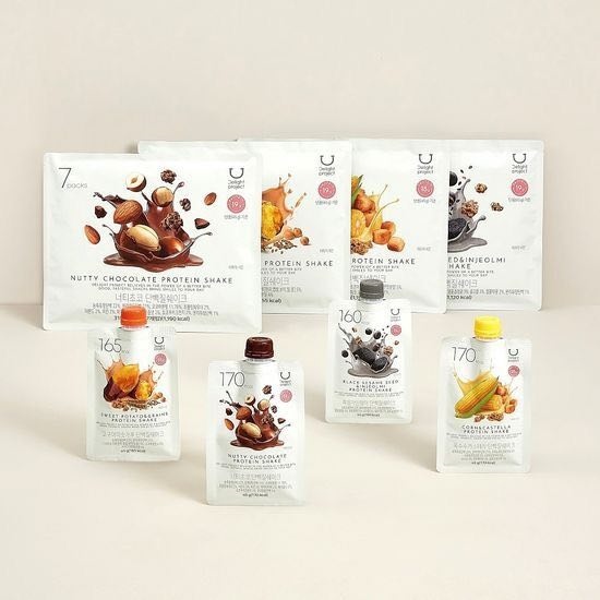 DelightProject Set shake có vòi mix 4 vị