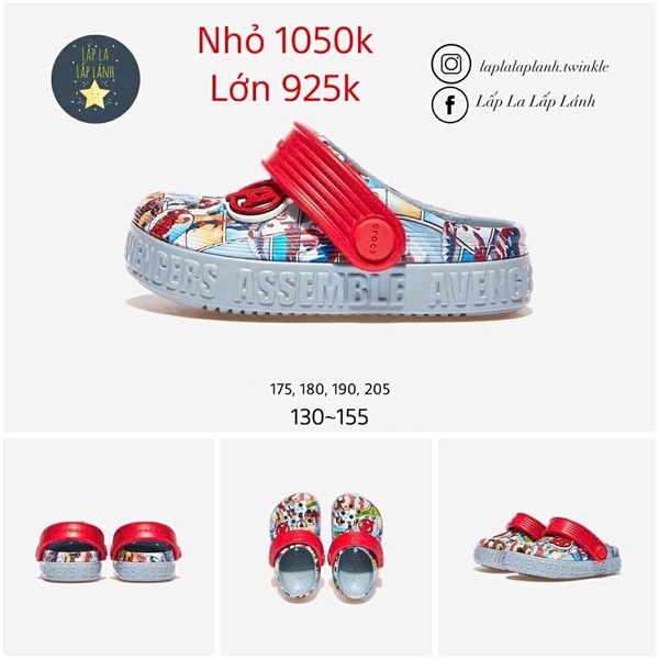 Crocs Sandal CRS209945 Spiderman size 150 C8