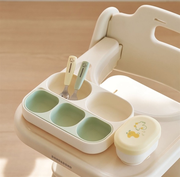 DonoDono Chén ăn Ducky Yellow