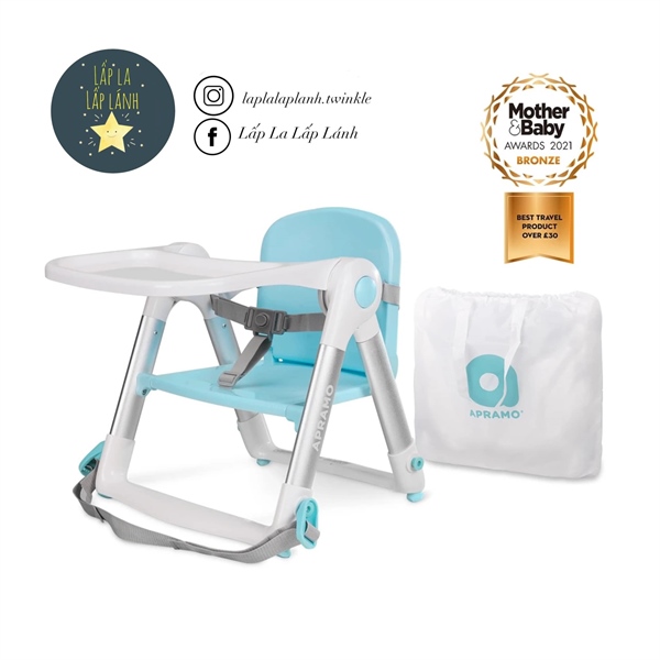 Apramo Ghế ăn dặm Turquoise