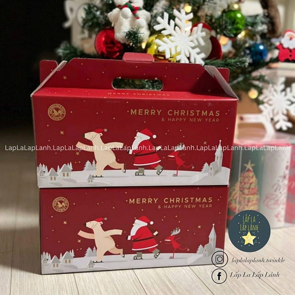 MountainandField Set quà Noel Chocolate bọc Macadamia