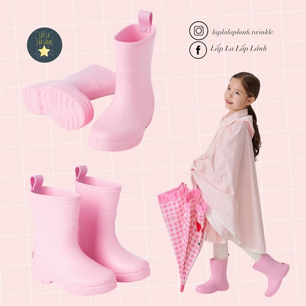 Ozkiz Ủng đi mưa Hồng size 180