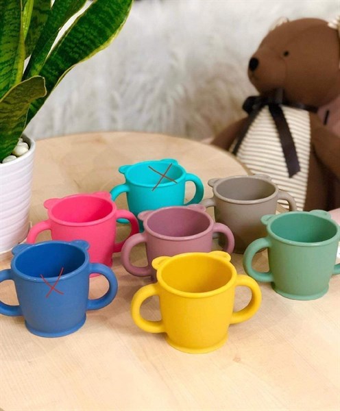 Modui Ly Gấu Silicone Beige