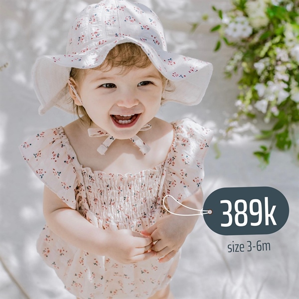 Happyprince Romper sọc Xanh size 12-24m